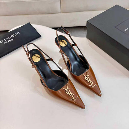 YSL slingback pumps