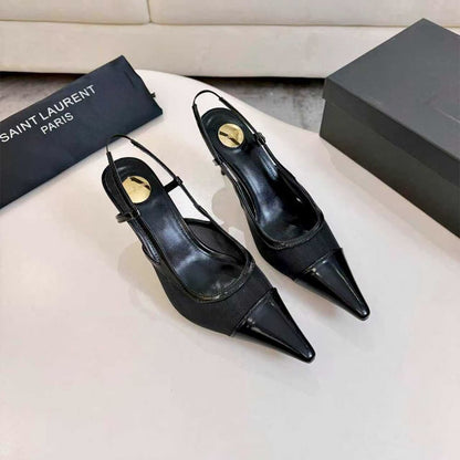 YSL slingback pumps