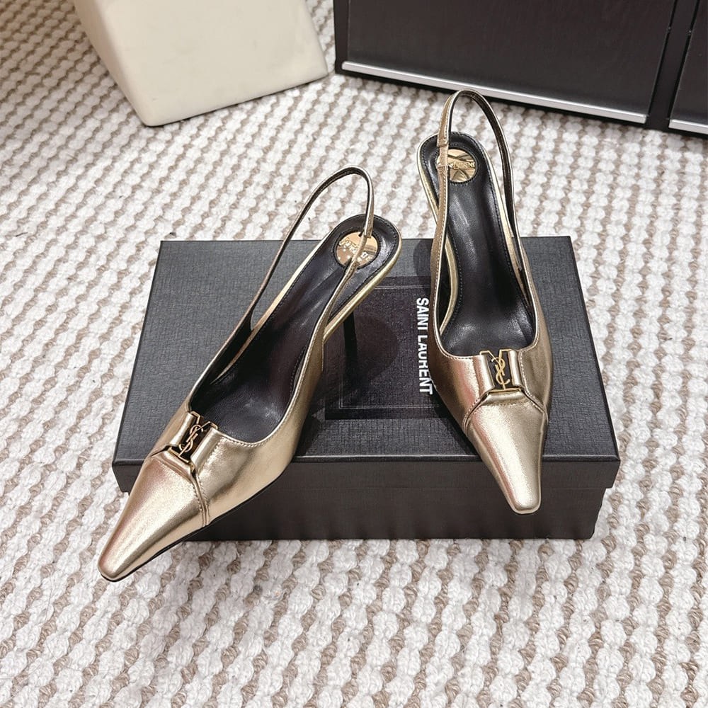 YSL BABYLONE BRETEUIL slingback pumps