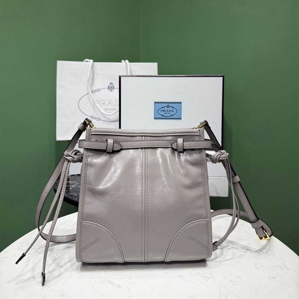 Prada Bonnie leather mini shoulder bag(HIGH-END GRADE)