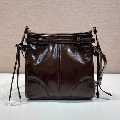 Prada Bonnie leather mini shoulder bag(HIGH-END GRADE)
