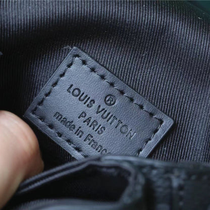 Louis Vuitton S-Lock Vertical Wearable Wallet Monogram Eclipse 19cm