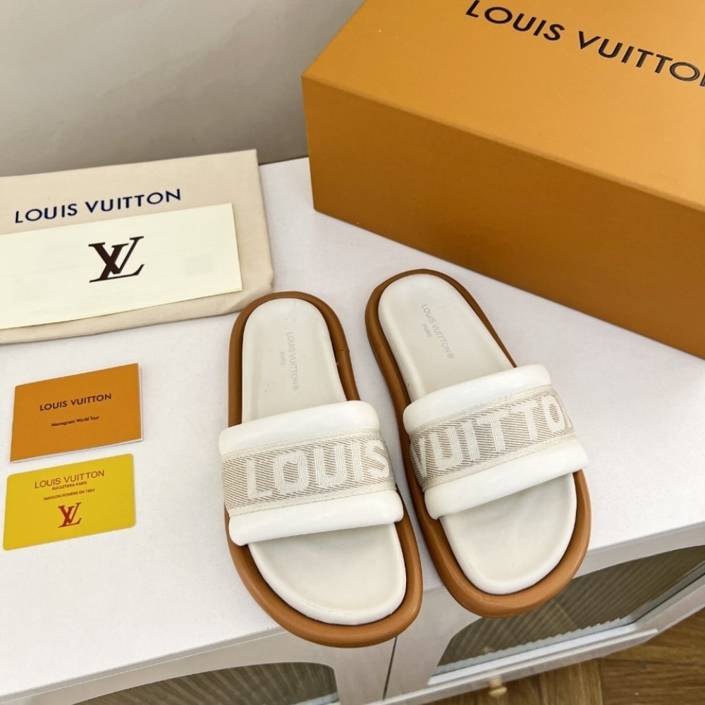 LOUIS VUITTON BLISS COMFORT MULE ECRU 1ACTIQ