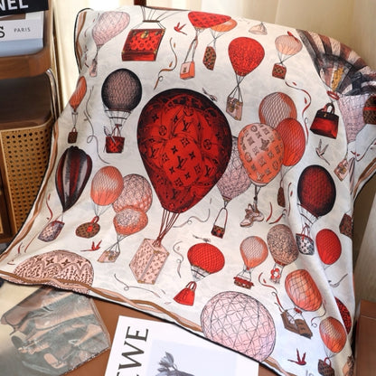 Louis Vuitton Up And Away Square Rouge 90Cm M78449