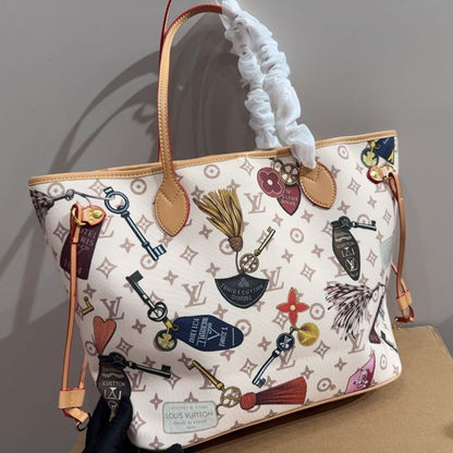 Louis Vuitton Neverfull MM Cream 31Cm M29449