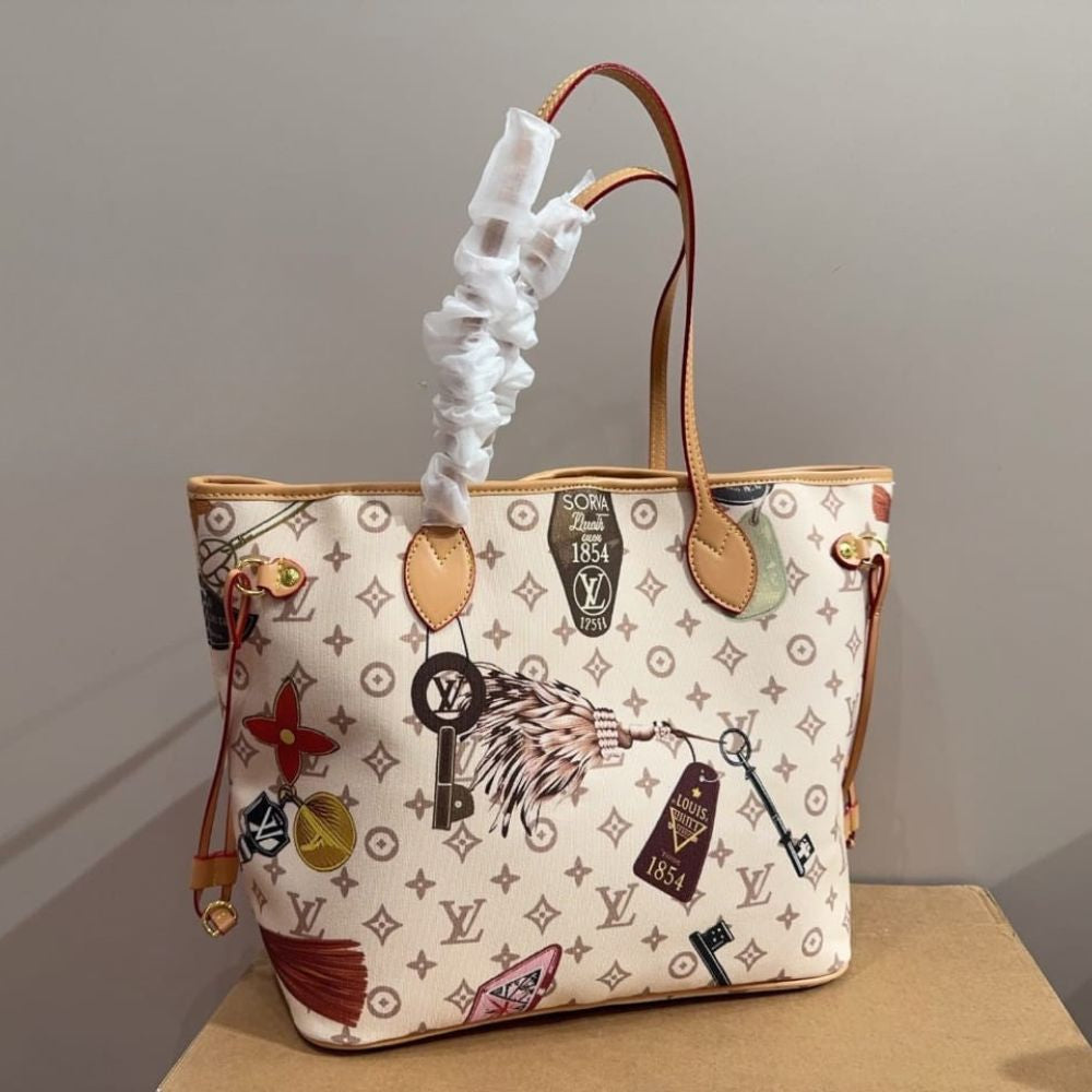 Louis Vuitton Neverfull MM Cream 31Cm M29449