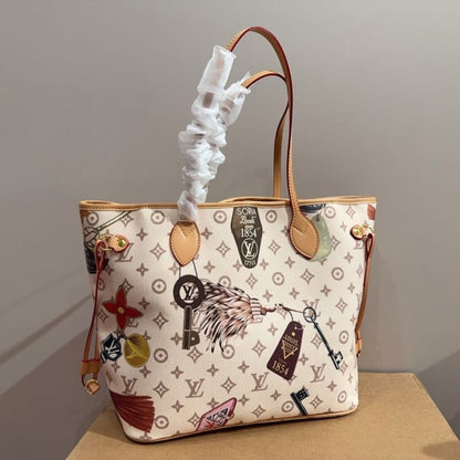 Louis Vuitton Neverfull MM Cream 31Cm M29449