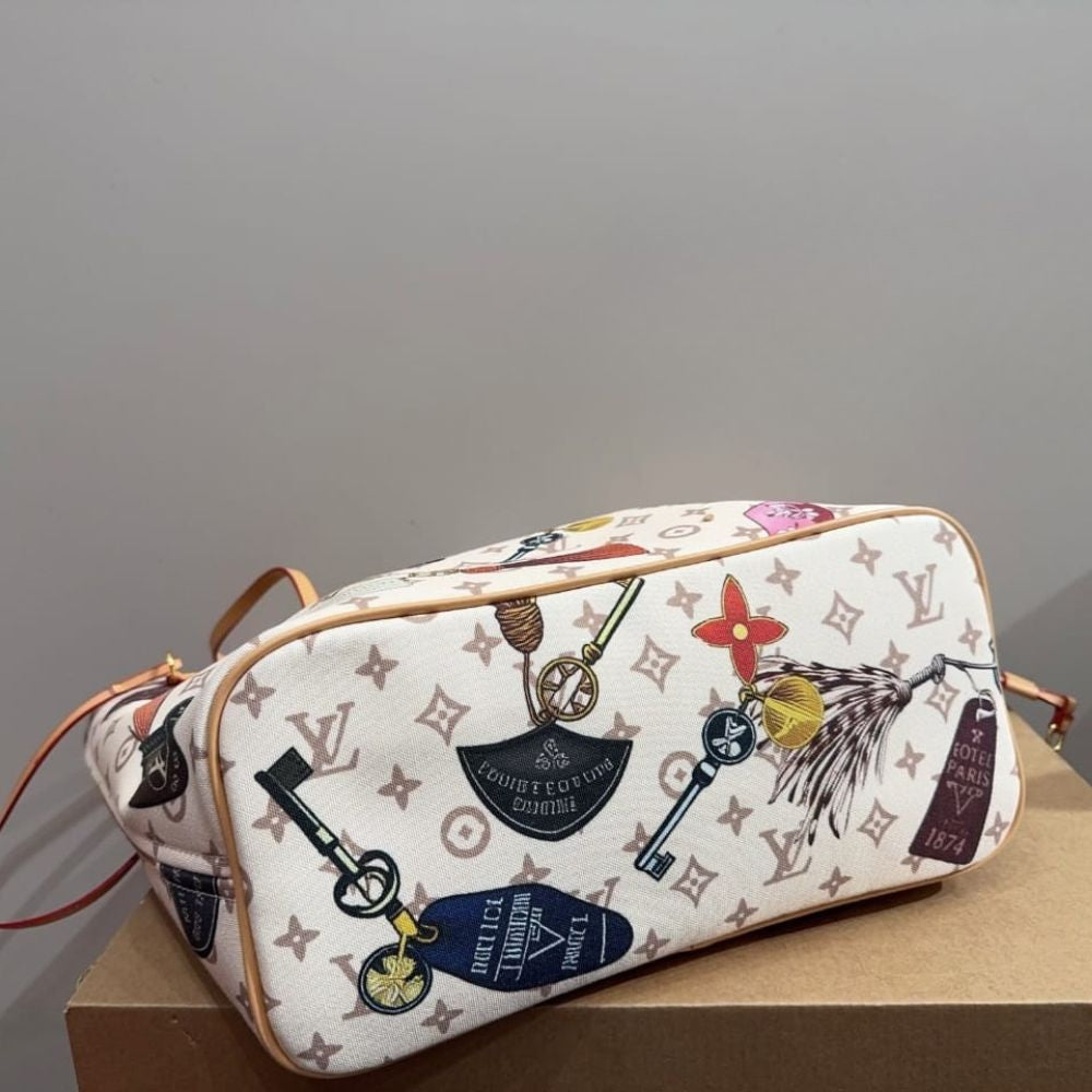 Louis Vuitton Neverfull MM Cream 31Cm M29449