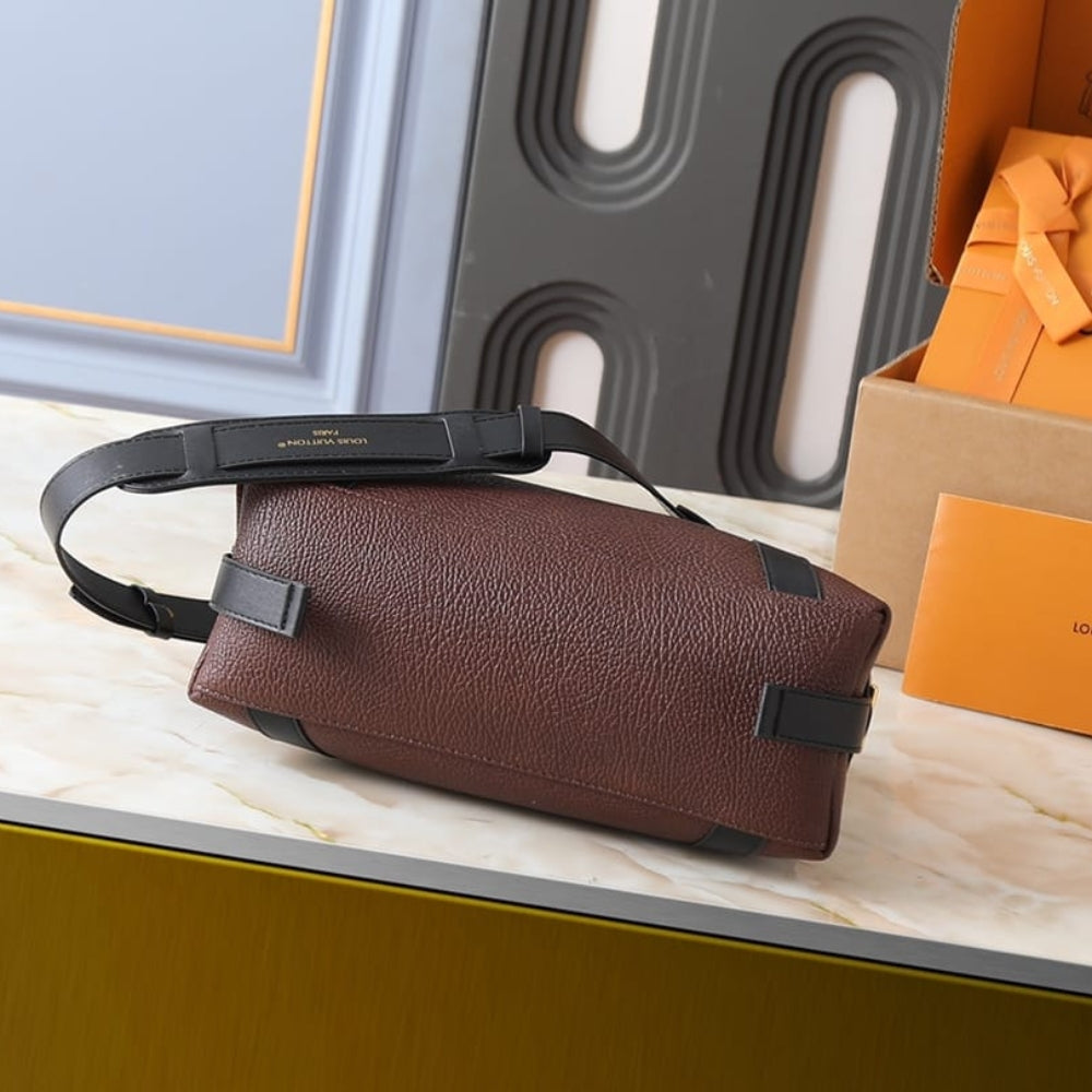 Louis Vuitton Lv Biker PM Acajou Dark Brown 30Cm