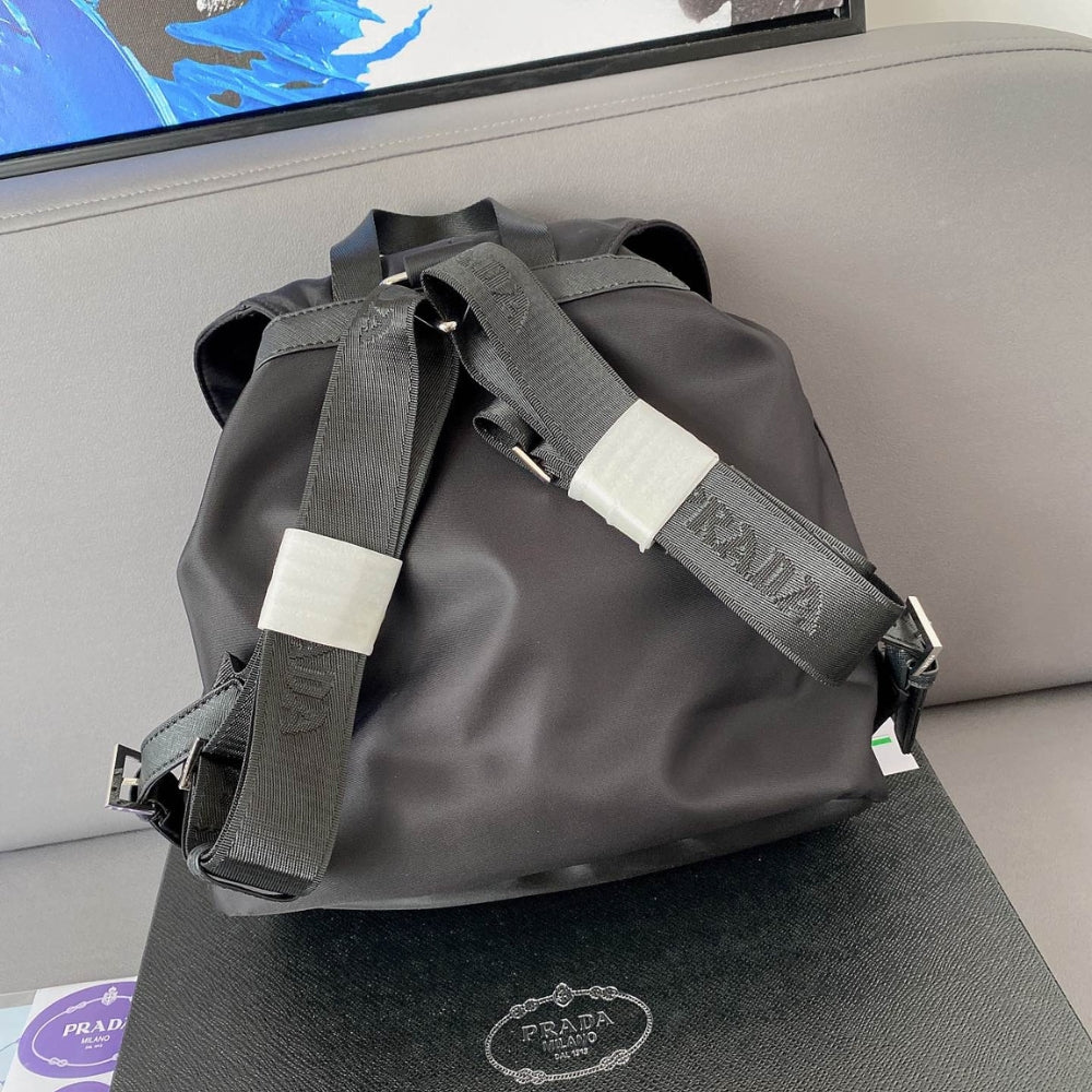 Prada Re Nylon Medium Backpack Black 30Cm 1BZ677 RV44 F0002 V OOO