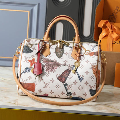 Louis Vuitton Speedy 30 Soft Cream 30Cm M29377