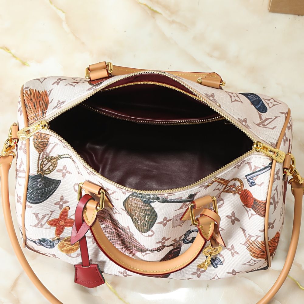 Louis Vuitton Speedy 30 Soft Cream 30Cm M29377