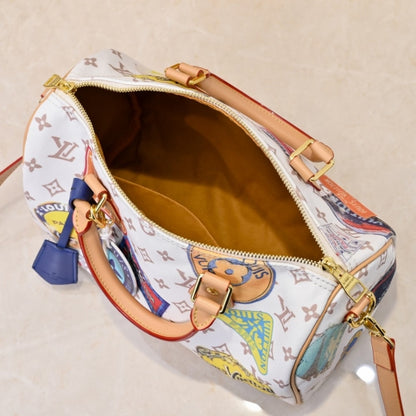 Louis Vuitton Speedy Soft 30 Monogram Dune 30Cm M14587