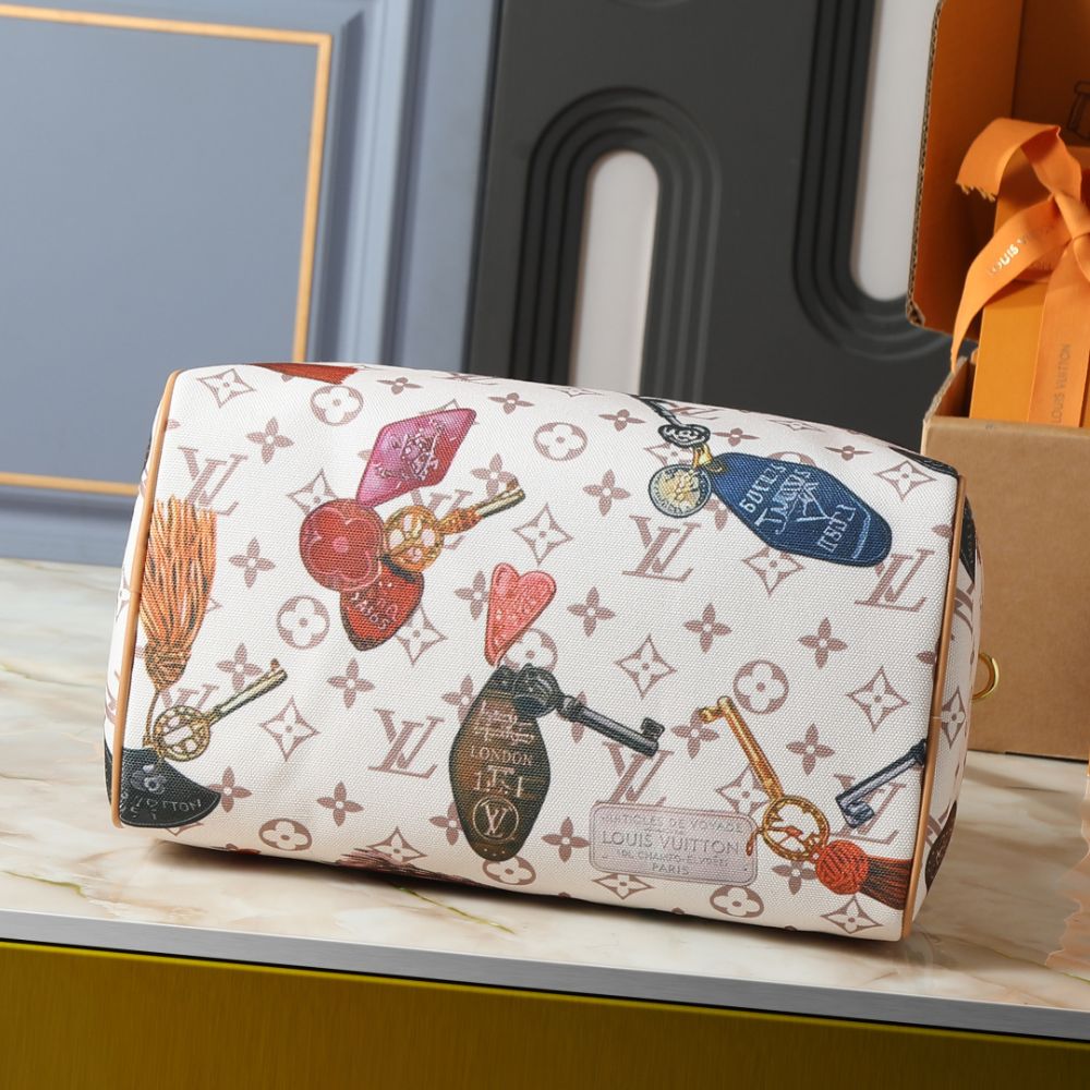 Louis Vuitton Speedy 30 Soft Cream 30Cm M29377