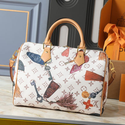 Louis Vuitton Speedy 30 Soft Cream 30Cm M29377