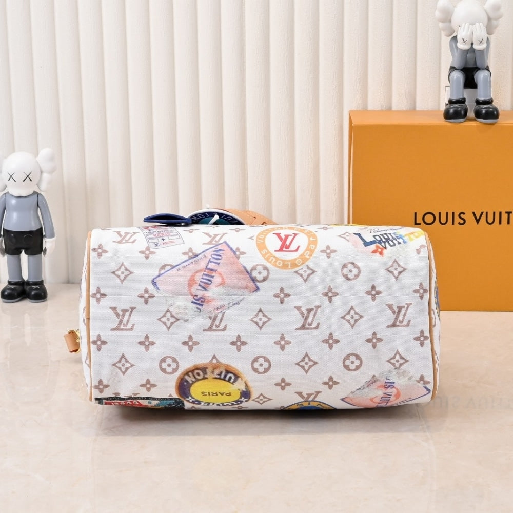 Louis Vuitton Speedy Soft 30 Monogram Dune 30Cm M14587