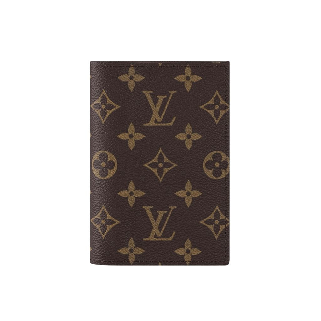 Louis Vuitton Passport Cover Monogram Canvas Brown 14Cm M64502
