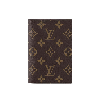 Louis Vuitton Passport Cover Monogram Canvas Brown 14Cm M64502