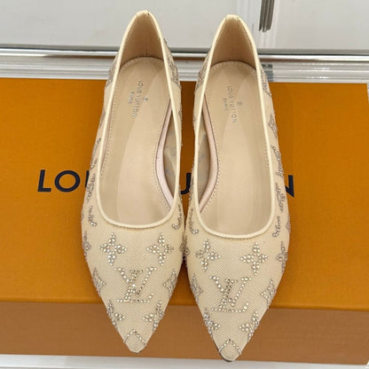 Louis Vuitton Gala Flat Ballerina Nude 1AIDQS