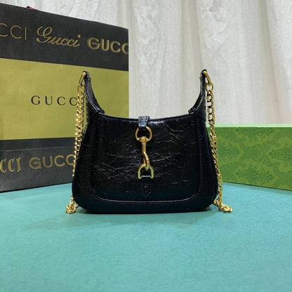 Gucci Jackie Notte Mini Bag Black 19Cm 782889 0P50G 1000