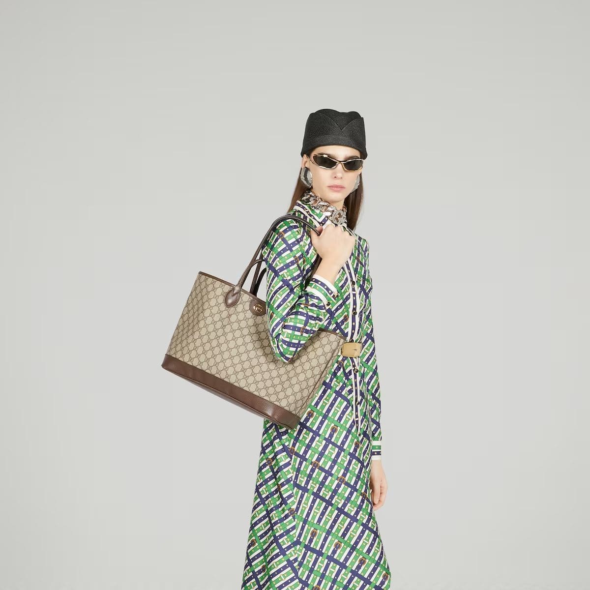 GUCCI OPHIDIA MEDIUM TOTE BAG