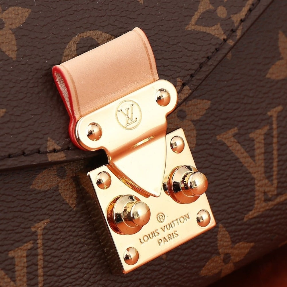 Louis Vuitton Pochette Métis East West Bag Monogram Brown 22Cm M46279