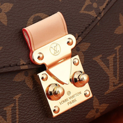 Louis Vuitton Pochette Métis East West Bag Monogram Brown 22Cm M46279