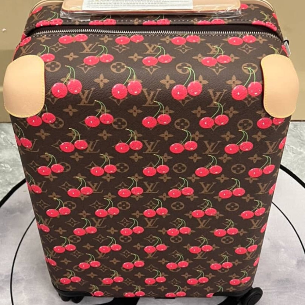 Louis Vuitton X Takashi Murakami Horizon 55 Suitcase Monogram Cherry 55Cm M13789
