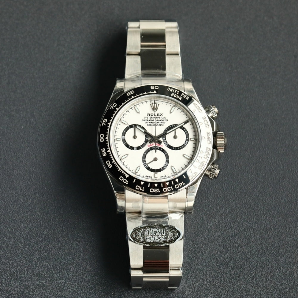 Rolex Cosmograph Daytona Silver White 40Mm 0001