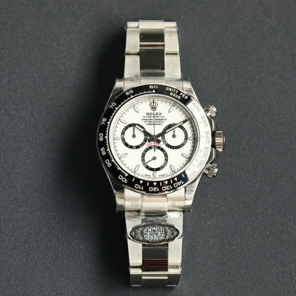Rolex Cosmograph Daytona Silver White 40Mm 0001
