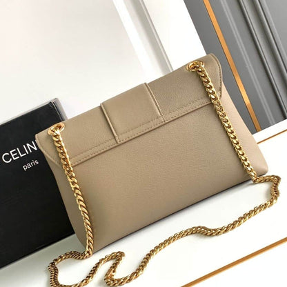 CELINE MEDIUM VICTOIRE BAG IN SUPPLE GRAINED BROWN SEPIA ( SUPER HIGH – END)