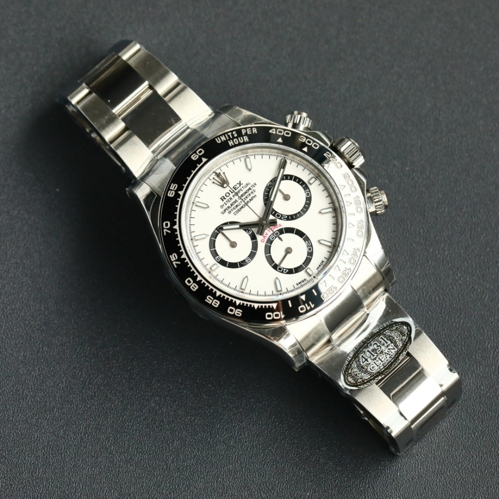Rolex Cosmograph Daytona Silver White 40Mm 0001