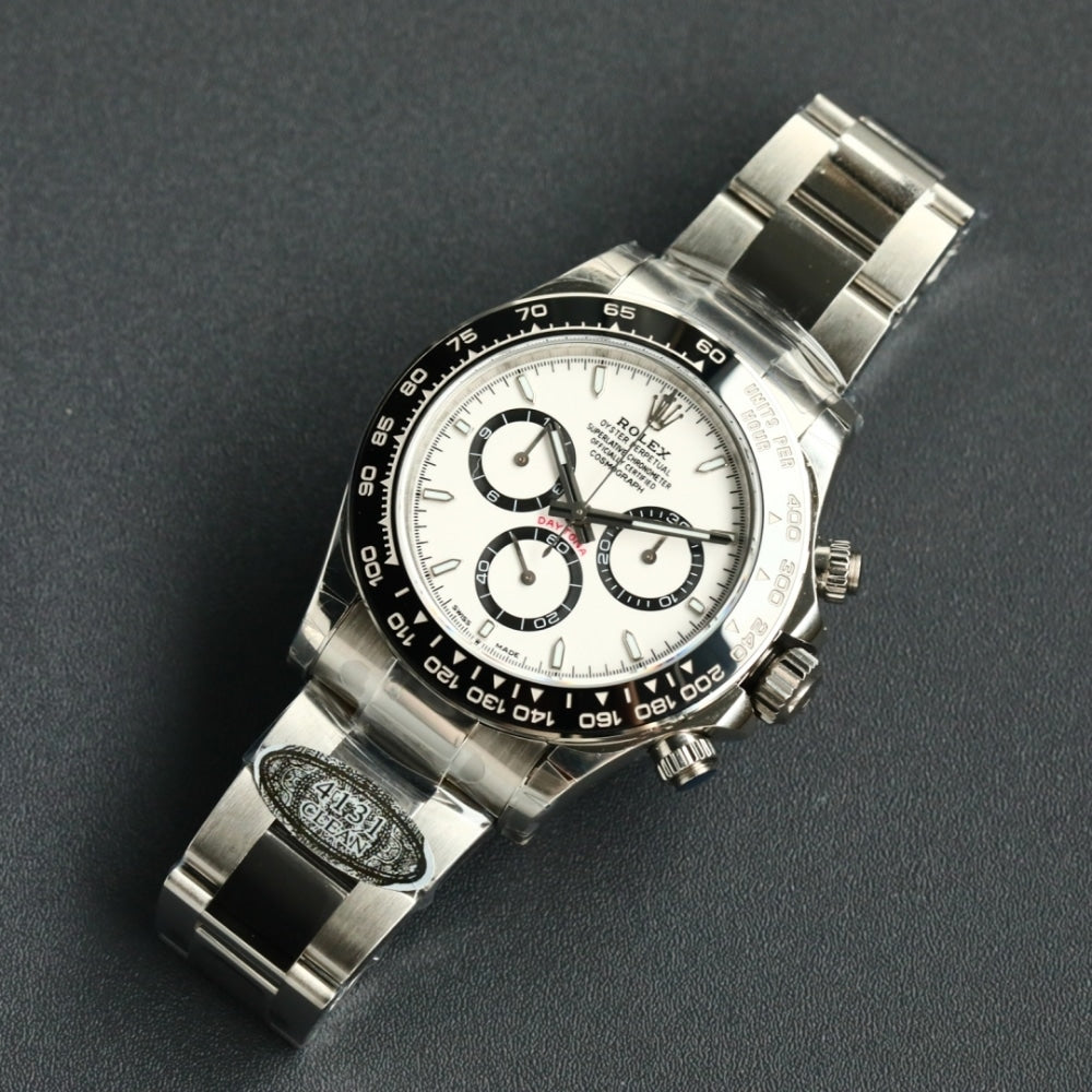 Rolex Cosmograph Daytona Silver White 40Mm 0001
