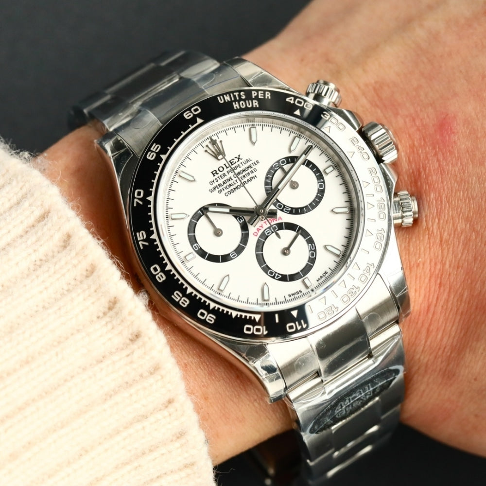 Rolex Cosmograph Daytona Silver White 40Mm 0001
