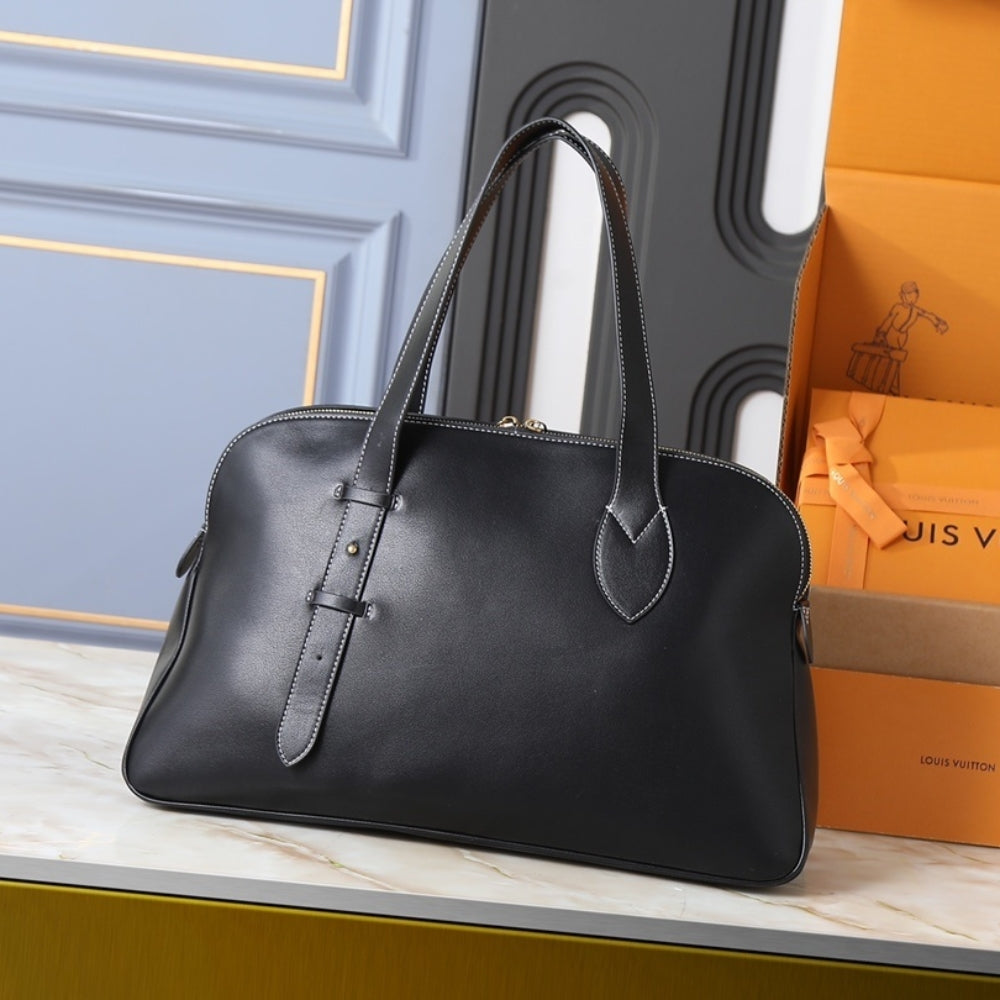 Louis Vuitton Low Key Duffle Tote Black 43Cm M26257