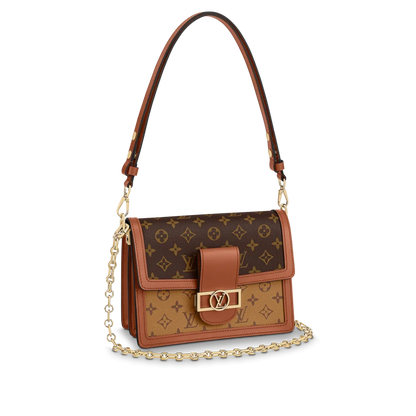Louis Vuitton Dauphine MM Monogram Brown 25Cm M45958
