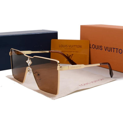 Louis Vuitton Cyclone Metal Sunglasses Gold