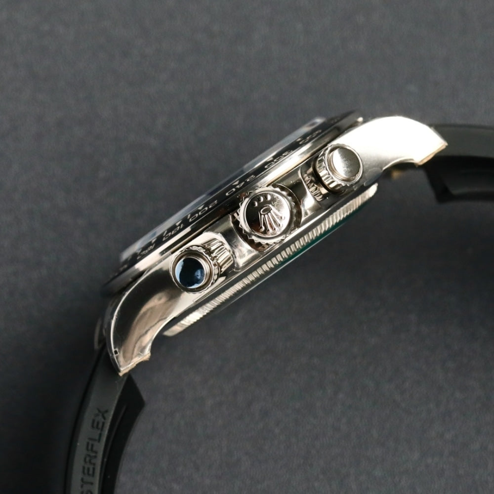 Rolex Cosmograph Daytona Silver Oysterflex 40Mm
