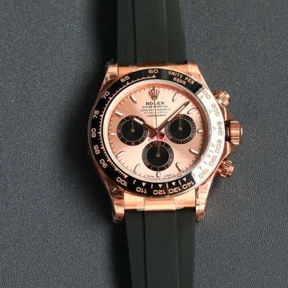 Rolex Cosmograph Daytona Gold Everose Oysterflex 40Mm