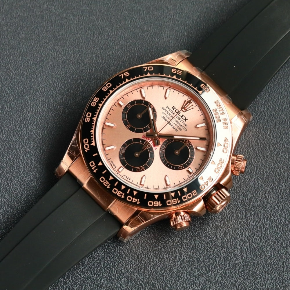 Rolex Cosmograph Daytona Gold Everose Oysterflex 40Mm