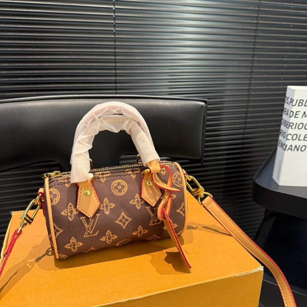 Louis Vuitton Nano Speedy Monogram Origine Ebene 16Cm M27610