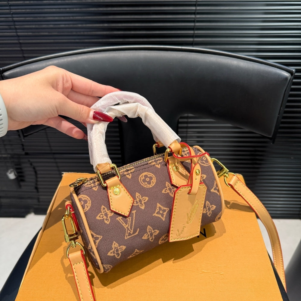 Louis Vuitton Nano Speedy Monogram Origine Ebene 16Cm M27610