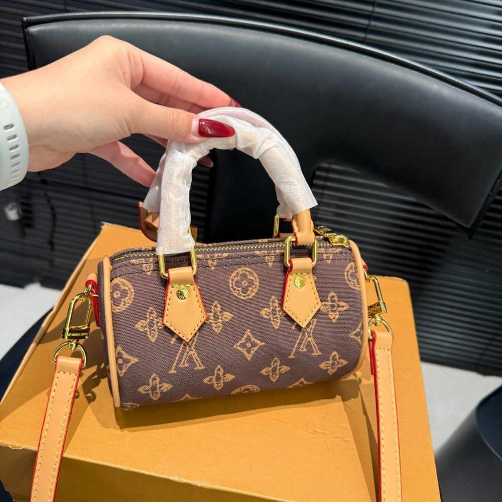 Louis Vuitton Nano Speedy Monogram Origine Ebene 16Cm M27610