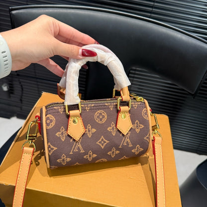 Louis Vuitton Nano Speedy Monogram Origine Ebene 16Cm M27610