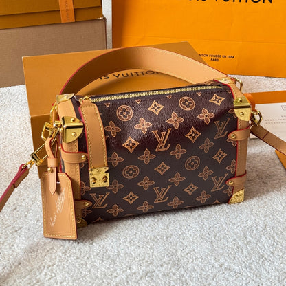 Louis Vuitton Side Trunk MM Monogram Origine 23Cm M27516