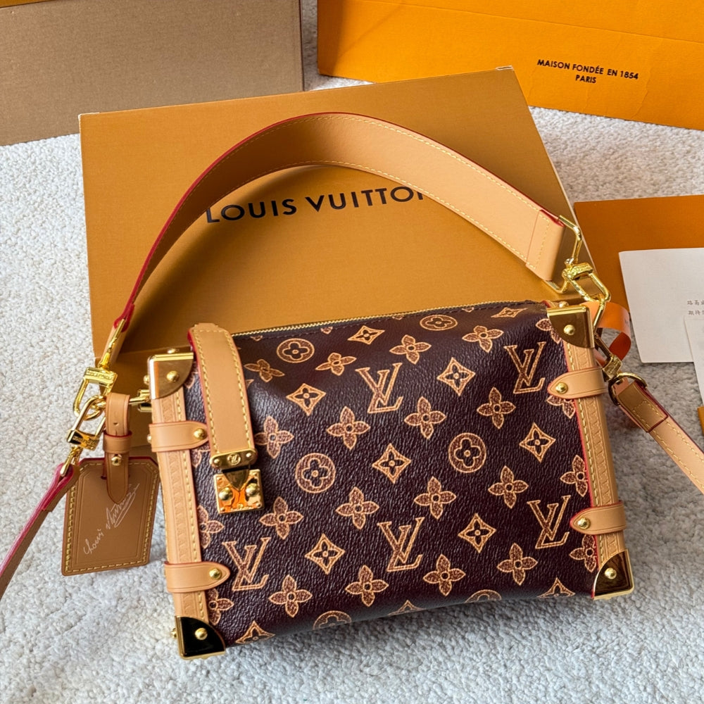 Louis Vuitton Side Trunk MM Monogram Origine 23Cm M27516
