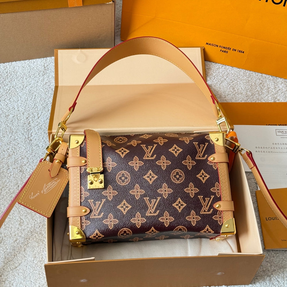 Louis Vuitton Side Trunk MM Monogram Origine 23Cm M27516