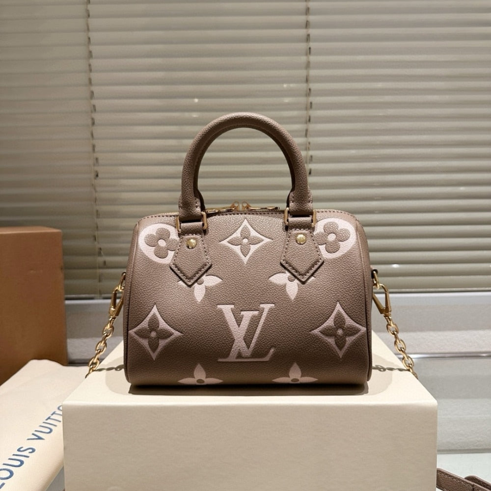 Louis Vuitton Speedy Bandoulière 20 Tourterelle Gray 20Cm M46575