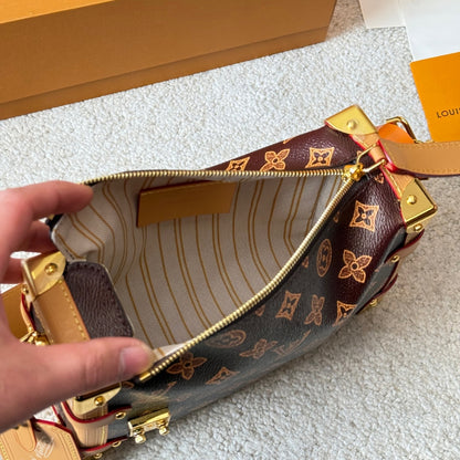 Louis Vuitton Side Trunk MM Monogram Origine 23Cm M27516