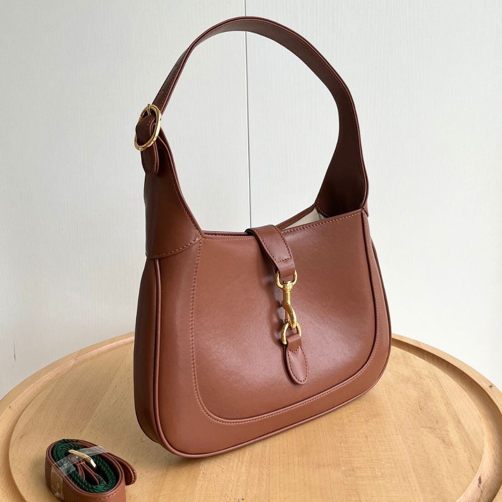 Gucci Jackie 1961 Medium Bag Brown 27Cm 